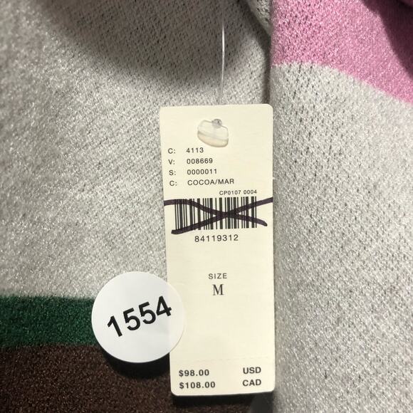 Anthropologie Maeve Carys Mockneck Sweater Multicolor Size M - Picture 2 of 6